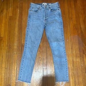 Levi’s Re/Done Originals with stretch. AMAZING. size 25. Light wash.
